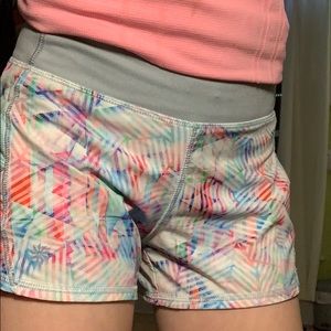 Colored athleta shorts